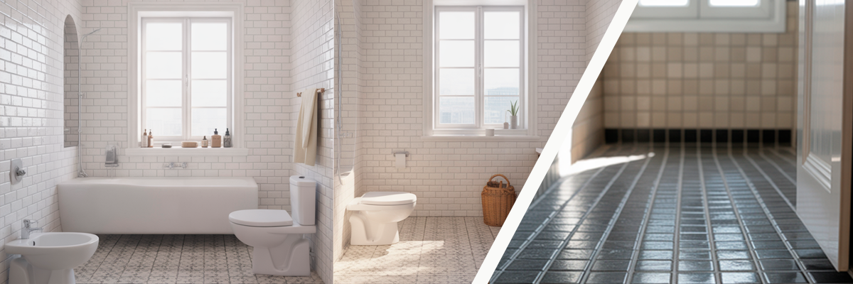 Cómo Combinar Azulejos Cerámicos en tu Baño